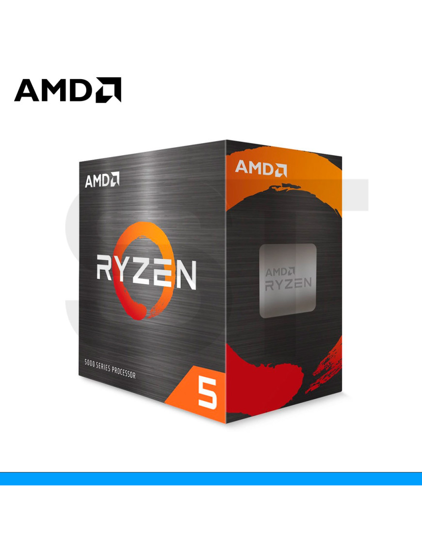 PROCESADOR AMD, RYZEN 5 5500 3.6 | 4.2 GHZ, SOCKET AM4, 6 NUCLEOS, 19MB. (PN: 100-100000457BOX)