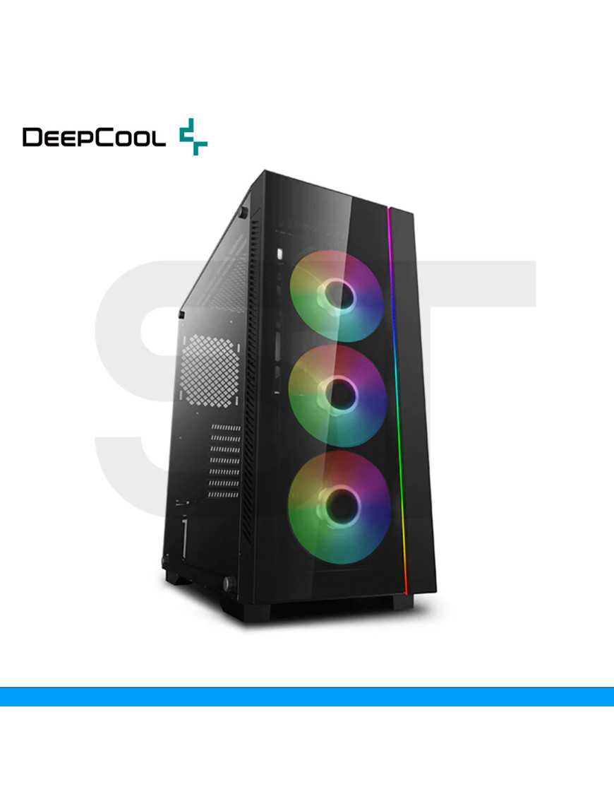 CASE DEEPCOOL, MATREXX 55 V3 ADD-RGB, S/FUENTE, 4 FAN, VIDRIO TEMPLADO. (PN: DP-ATX-MATREXX55V3-AR-4F)