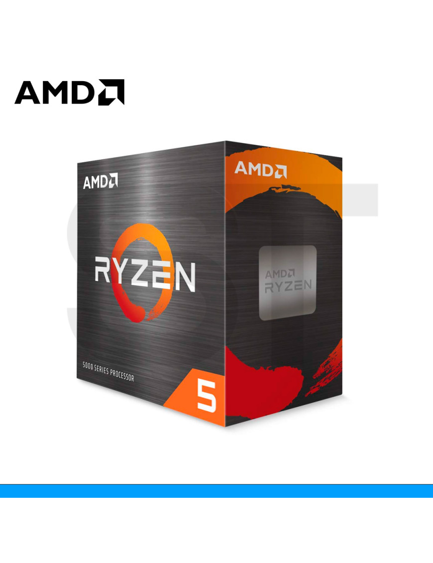 PROCESADOR AMD, RYZEN 5 5600X 3.7 | 4.6GHZ, SOCKET AM4, 6 NUCLEOS, 36MB. (PN: 100-100000065BOX)