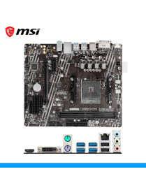 PLACA MADRE MSI, A520M-A PRO, AMD, SOCKET AM4, DDR4, HDMI | DVI. (PN: 911'7C96'013)