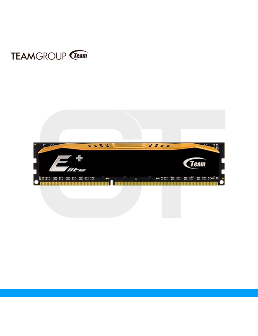 MEMORIA RAM TEAMGROUP, ELITE PLUS, 8GB DDR3, 1600MHZ, PC3-12800, CL-11. (PN: TPD38G1600HC1101)