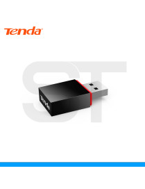 ADAPTADOR USB INALAMBRICO TENDA, U3, 2.4GHZ, 300 Mbps.
