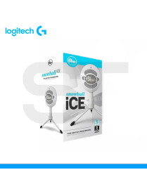 MICROFONO BLUE, SNOWBALL ICE, WHITE USB, CARDIOID. (PN: 988-000070)