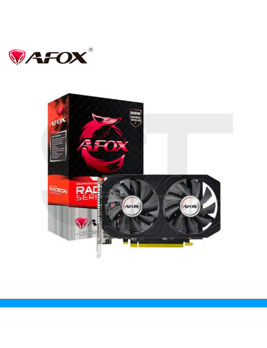 TARJETA DE VIDEO AFOX AMD RADEON RX 550 4GB GDDR5 128 BITS DP