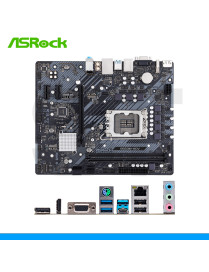 PLACA MADRE ASROCK, B660M-HDV, INTEL, SOCKET LGA 1700, DDR4, VGA | HDMI | DP. (PN: 90-MXBH40-A0UAYAZ)