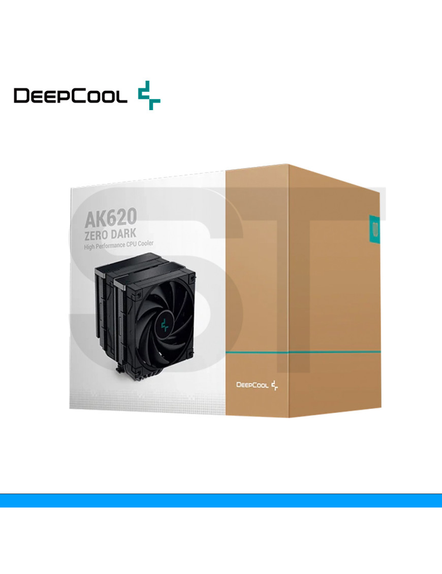 Cooler P Procesador Deepcool Ak Zero Dark Dual Fan Black Pn R