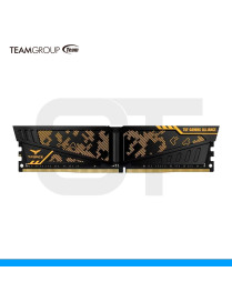 MEMORIA RAM TEAMGROUP, VULCAN TUF, 16GB DDR4, 3200MHZ, PC4-25600, CL16. (PN: TLTYD48G3200HC16C01)
