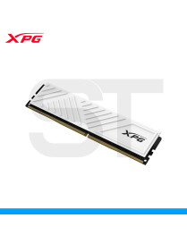 MEMORIA RAM XPG, GAMMIX D35, 8GB DDR4, 3200MHZ, PC4-25600 CL-16, WHITE. (PN: AX4U32008G16A-SWHD35)