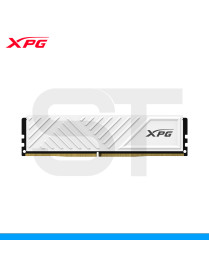 MEMORIA RAM XPG, GAMMIX D35, 16GB DDR4, 3200MHZ, PC4-25600 CL-16, WHITE. (PN: AX4U320016G16A-SWHD35)