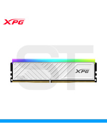 MEMORIA RAM XPG, SPECTRIX D35, RGB, 8GB DDR4, 3200MHZ, PC4-25600 CL-16, WHITE. (PN: AX4U32008G16A-SWHD35G)