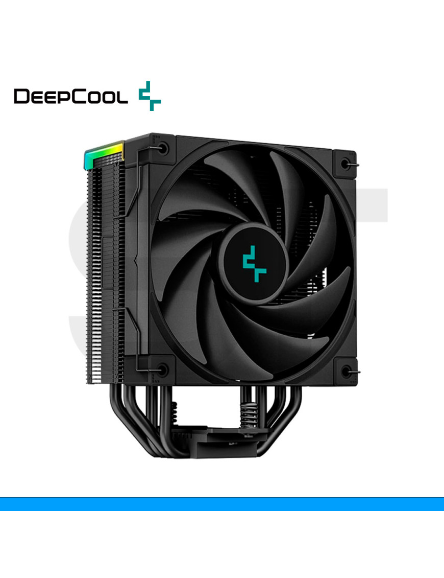 COOLER P/ PROCESADOR DEEPCOOL, AK400 BLACK, DIGITAL. (PN: R-AK400-BKADMN-G)