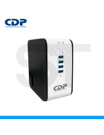 ESTABILIZADOR CDP, 1000VA/500W, 8 SALIDAS. (PN: R2C-AVR1008I)