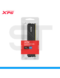 MEMORIA RAM XPG, GAMMIX D35, 16GB DDR4, 3200MHZ, PC4-25600 CL-16, BLACK. (PN: AX4U320016G16A-SBKD35)