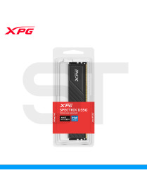 MEMORIA RAM XPG, SPECTRIX D35G, RGB, 16GB DDR4, 3200MHZ, PC4-25600 CL-16, BLACK. (PN: AX4U320016G16A-SBKD35G)