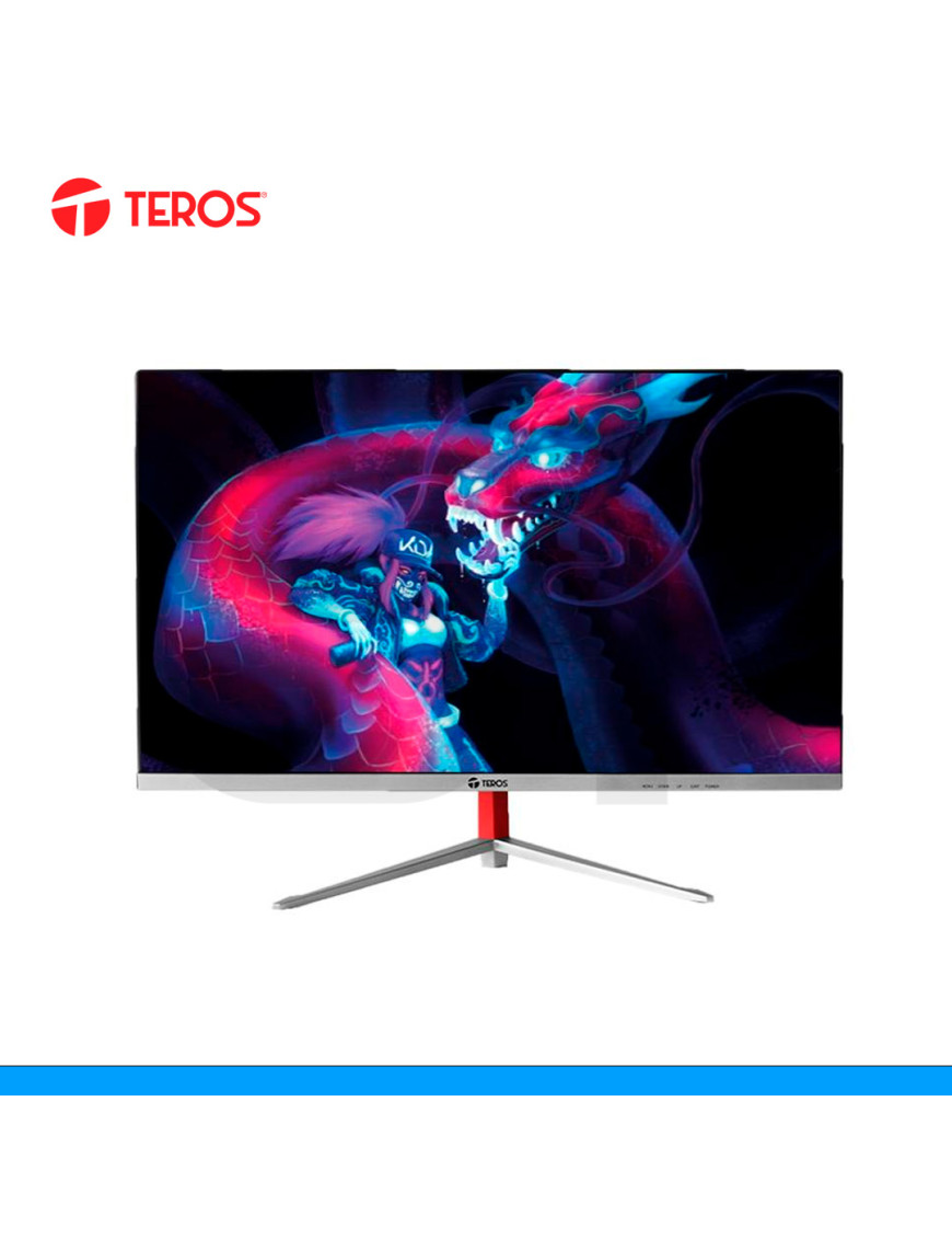 MONITOR TEROS, TE-2401S, CURVO, 23.8", PANEL VA, FULL HD, 100HZ, 5MS, HDMI | VGA. (PN: TE-2401S)