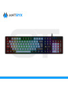 TECLADO ANTRYX, MK860L, MECANICO, BLACK & GRAY, ESPAÑOL, SWITCH BLUE. (PN: AMK-CS860LKGBL-SP)