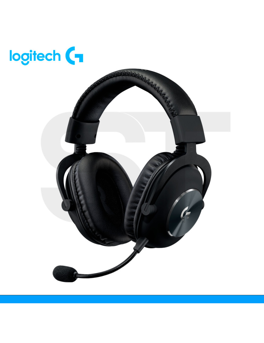 AURICULARES LOGITECH, G PRO X BLACK, C/MICROFONO. (PN: 981-000817)