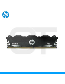 MEMORIA RAM HP, V6 SERIES, 8GB DDR4, 3200MHZ, PC4-25600, CL16, BLACK. (PN: 7EH67AA)