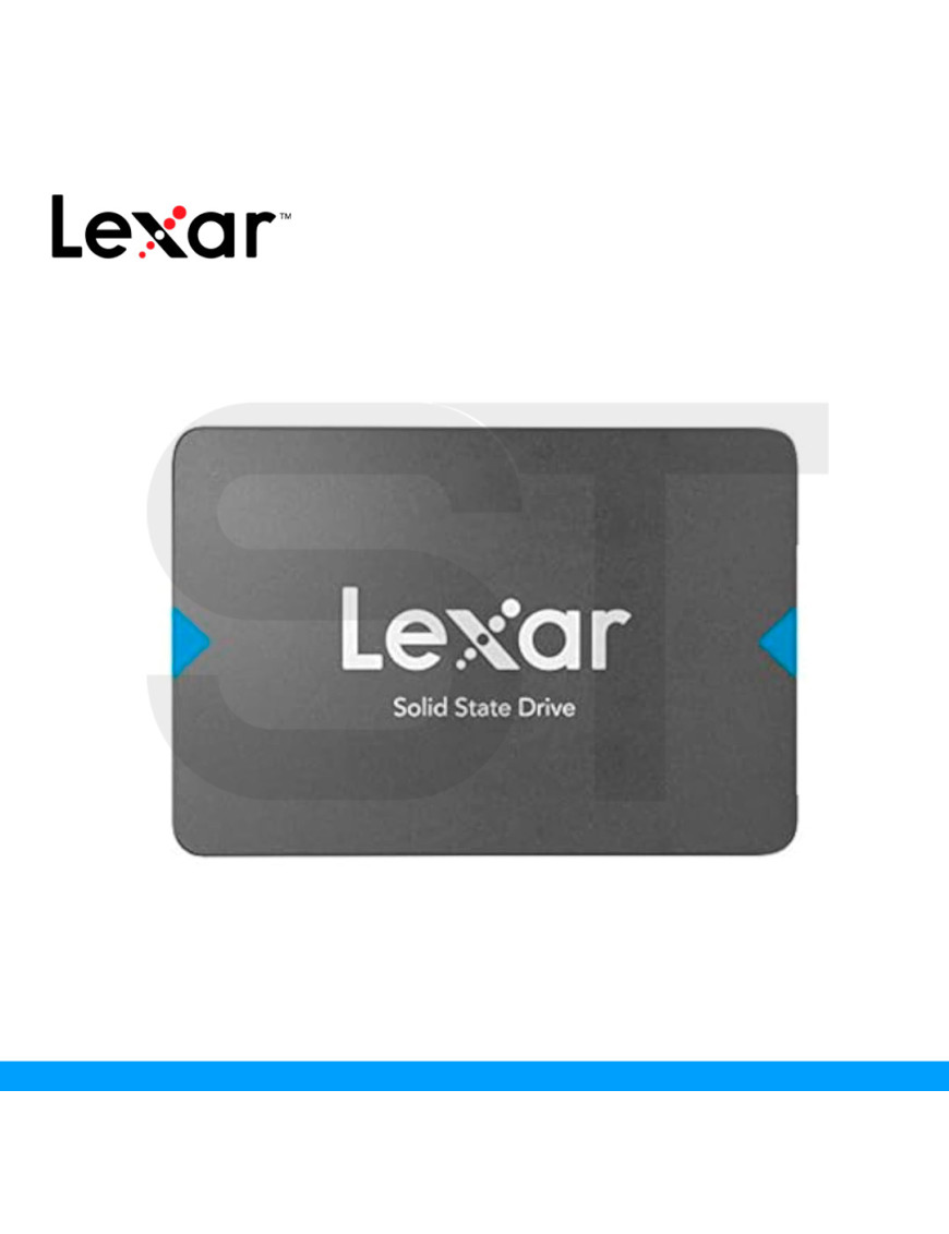 UNIDAD EN ESTADO SOLIDO LEXAR, NQ100, 240GB, SATA 2.5". (PN: LNQ100X240G-RNNNU)