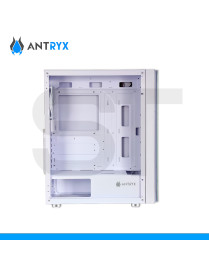 CASE ANTRYX, RX 260 WHITE, S/FUENTE, 4 FAN ARGB, VIDRIO TEMPLADO. (PN: AC-RX260WFR)