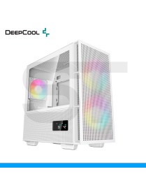 CASE DEEPCOOL, CH360 DIGITAL WH, S/FUENTE, 3 FAN RGB, VIDRIO TEMPLADO. (PN: R-CH360-WHAPE3D-G-1)