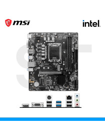 PLACA MADRE MSI, PRO B760M-E DDR4, INTEL, SOCKET LGA 1700, VGA | HDMI. (PN: PRO B760M-E DDR4)