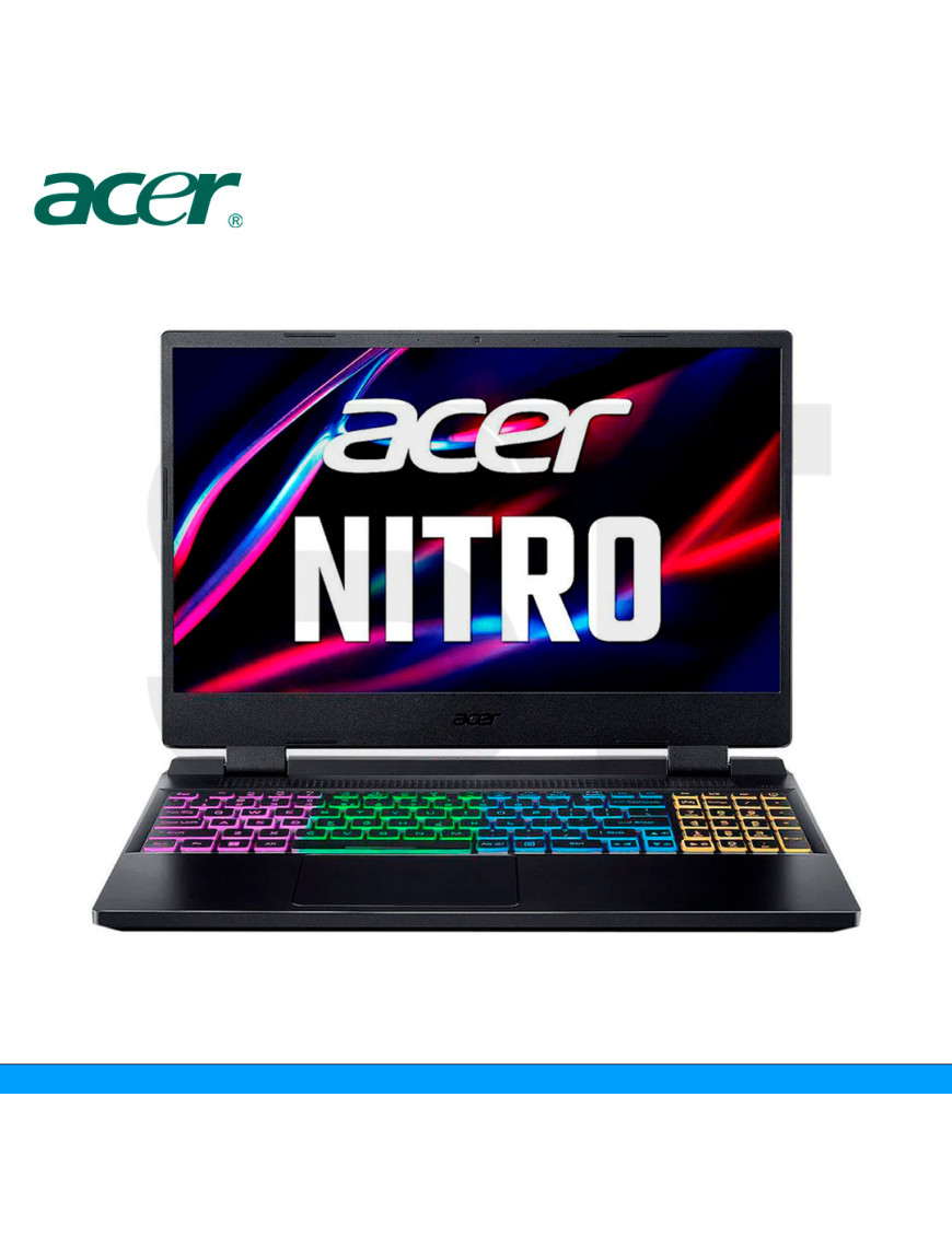 LAPTOP ACER, NITRO 5 AN515-58-57WZ, INTEL i5 12450H, 8GB, 512GB NVME, RTX 3050 4GB, FULL HD 15.6", 144HZ, WIN11. (PN: NH.QFHAL.0