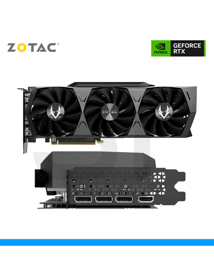 TARJETA DE VIDEO ZOTAC, NVIDIA GEFORCE RTX 3070 TI TRINITY, 8GB GDDR6X, 256 BITS, DP | HDMI. (PN: ZT-A30710Q-10P-SM)