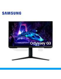 MONITOR SAMSUNG, ODYSSEY G3, GAMER, 24", PANEL VA, FULL HD, 180HZ, 1MS, DP | HDMI. (PN: LS24DG300ELXPE)