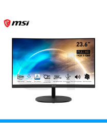 MONITOR MSI, PRO-MP2412C, CURVO, 23.6", PANEL VA, FULL HD, 100HZ, 1MS, HDMI | DP. (PN: PRO-MP2412C)