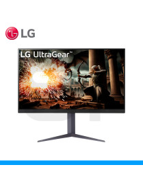 MONITOR LG, ULTRAGEAR, GAMER, 31.5", PANEL IPS, QHD, 180HZ, 1MS, FREESYNC, NVIDIA G-SYNC, DP | HDMI. (PN: 32GS75Q-B)