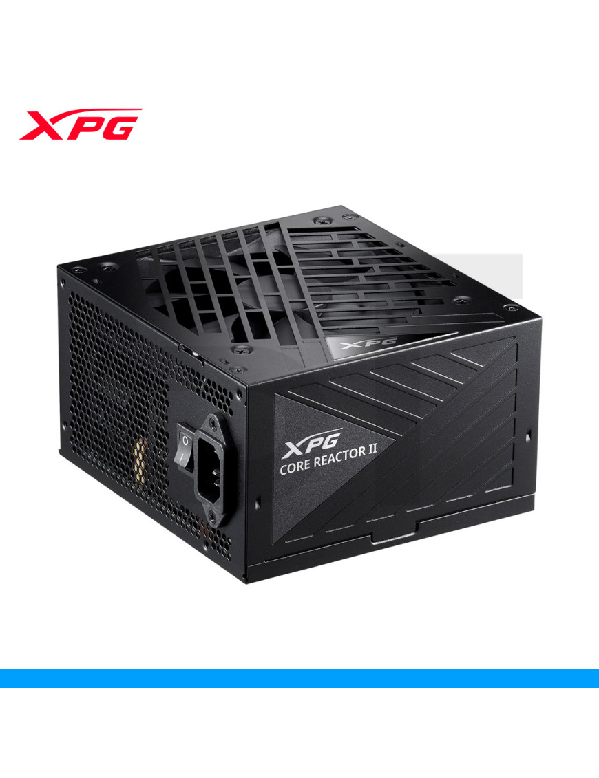 FUENTE DE ENERGIA XPG, CORE REACTOR II BLACK, 850W, 80 PLUS GOLD, ATX 3.0, MODULAR. (PN: COREREACTORII850G-BKCUS)