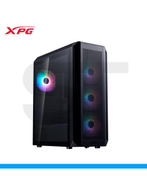 CASE XPG, VALOR AIR PLUS, BLACK, S/FUENTE, 4 FAN ARGB, VIDRIO TEMPLADO. (PN: VALORAIRPLUSMTA-BKCWW)