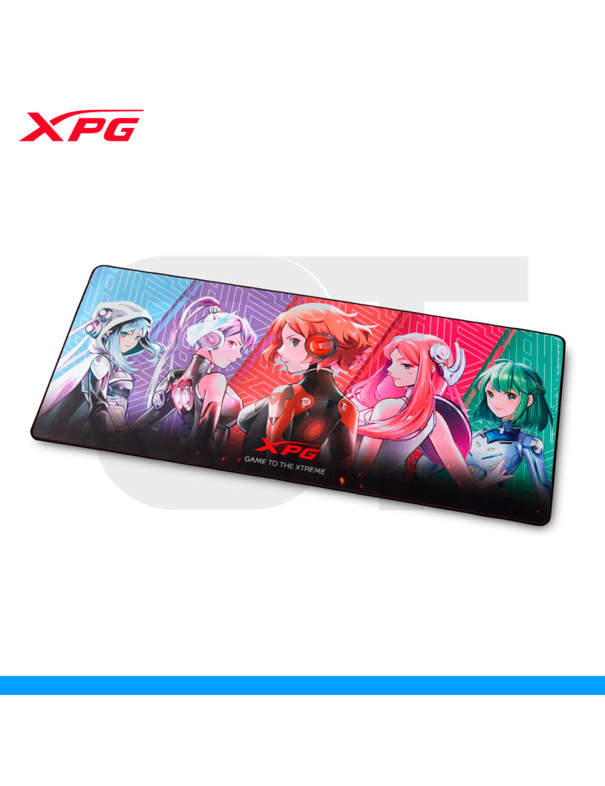 PAD PARA MOUSE XPG, FRONTLINE XL, GAMER, 900x400x3mm, NEGRO. (PN: FRONTLINEXL-BKCWW)