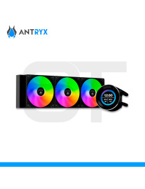 SISTEMA DE ENFRIAMIENTO LIQUIDO ANTRYX, TRITON VISION 360P, BLACK, ARGB. (PN: AWC-TV360PK)