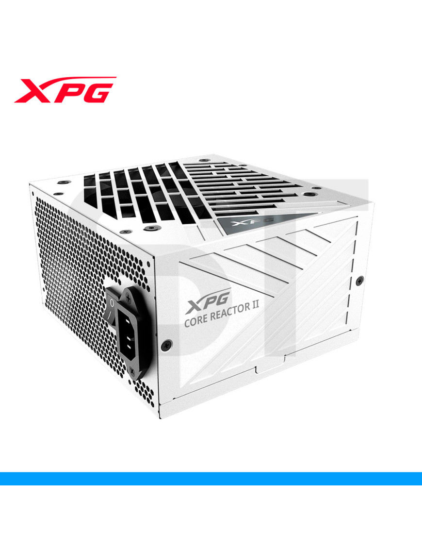 FUENTE DE ENERGIA XPG, CORE REACTOR II WHITE, 850W, 80 PLUS GOLD, ATX 3.0, MODULAR. (PN: COREREACTORII850G-WHCUS)