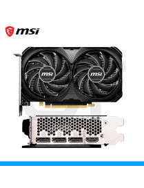 TARJETA DE VIDEO MSI, NVIDIA GEFORCE RTX 4060 TI VENTUS 2X BLACK, 16GB GDDR6, 128 BITS, DP | HDMI. (PN: 912'V517'211)