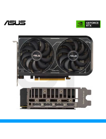 TARJETA DE VIDEO ASUS, NVIDIA GEFORCE DUAL RTX 4060 OC EDITION, 8GB GDDR6, 128 BITS, DP | HDMI. (PN: DUAL-RTX4060-O8G-V2)