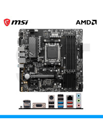 PLACA MADRE MSI, PRO B650M-P, AMD, SOCKET AM5, DDR5, VGA | HDMI | DP. (PN: 911'7E27'006)