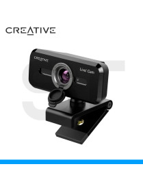 WEBCAM CREATIVE, LIVE! CAM SYNC 1080P V2, FULL HD 1080 PIXEL, USB, BLACK. (PN: 73VF088000000)