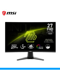 MONITOR MSI, MAG 27C6X, GAMER CURVO, 27", PANEL VA, FULL HD, 250HZ, 1MS, HDMI | DP. (PN: MAG 27C6X)