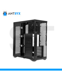 CASE ANTRYX, FX 970 PRO,  BLACK, S/FUENTE, 5 FAN ARGB, USB TIPO-C, VIDRIO TEMPLADO. (PN: AC-FX970KP)