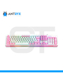 KIT ANTRYX, GC-5400, TECLADO Y MOUSE PINK, MECANICO, RGB, SWITCH RED. (PN: AGC-5400PRE-SP)