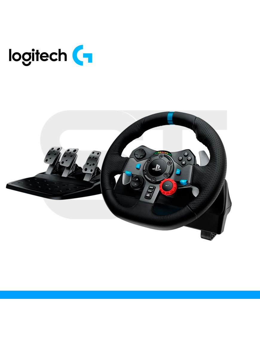 TIMON CON PEDAL LOGITECH, G29 RACING WHEEL, PS5/PS4/PS3/PC, BLACK. (PN: 941-000111)