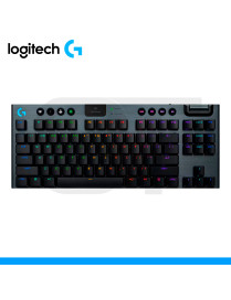 TECLADO LOGITECH, G915 X TKL LIGHTSPEED, KEYCONTROL, INALAMBRICO, RGB, BLACK. (PN: 920-012715)