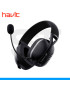 AURICULARES HAVIT, GAMENOTE FUXI-H3, NEGRO, USB 7.1, BLUETOOTH, 2.4GHZ. C/MICROFONO.