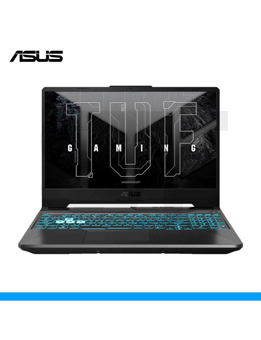 LAPTOP ASUS, TUF A15 FA506NCR-WH71, AMD RYZEN7 7435HS UP TO 4.5GHZ, 8GB, 512GB, RTX 3050 4GB, FULL HD 15.6", 144HZ, WIN11. (PN: 