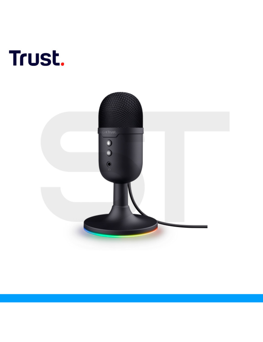 MICROFONO TRUST, GXT 234 YUNIX, BLACK USB, GAMER. (PN: TR-25372)