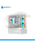 CASE ANTRYX, FX 830 WHITE, S/FUENTE, INFINITY 4 FAN ARGB, USB TIPO-C, VIDRIO TEMPLADO. (PN: AC-FX830W)