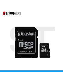 MEMORIA FLASH MICRO SDHC KINGSTON, CLASS 4, 8GB, S/ADAPTADOR. (PN: SDC4/8GBSP)